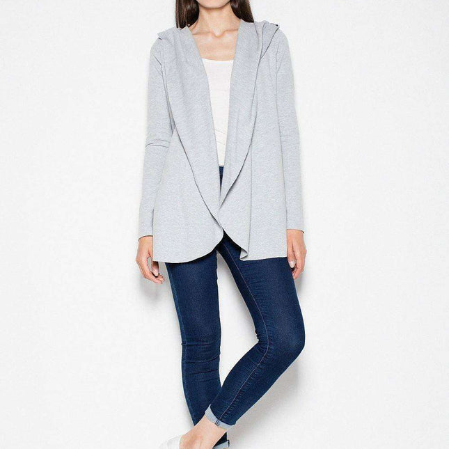 Cozy Cotton Blend Hooded Sweatshirt Venaton