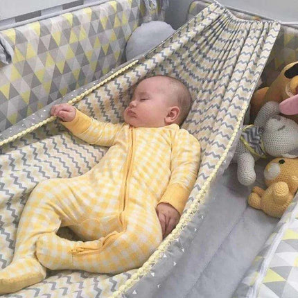 Cozy Cotton Kids' Hanging Hammock Swing - Trendy Indoor-Outdoor Chair - Très Elite