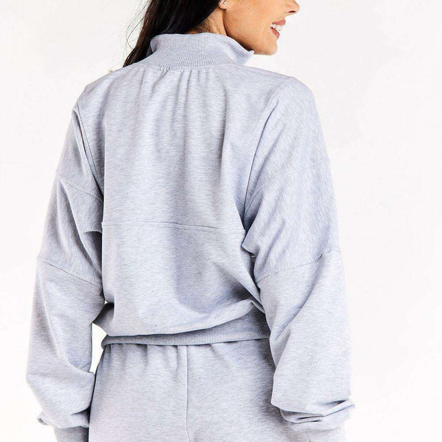 Cozy Cotton Zip-Up Hoodie with Fleece Lining