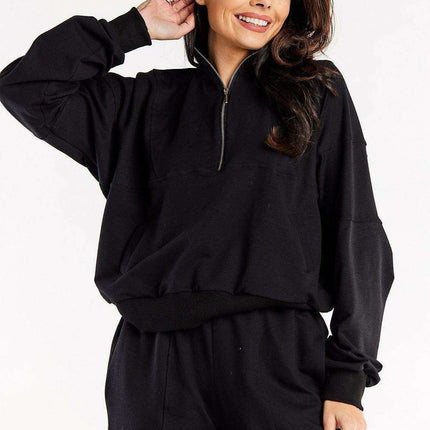 Cozy Cotton Zip-Up Hoodie with Fleece Lining