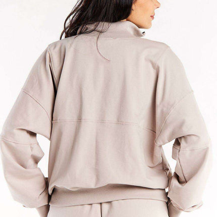 Cozy Cotton Zip-Up Hoodie with Fleece Lining - Très Elite