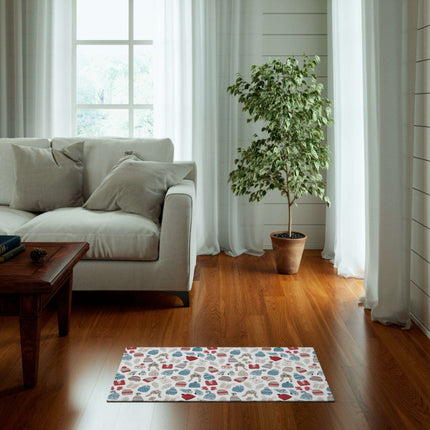 Cozy Elegance: Customizable Winter Wonderland Luxury Rug Collection - Très Elite