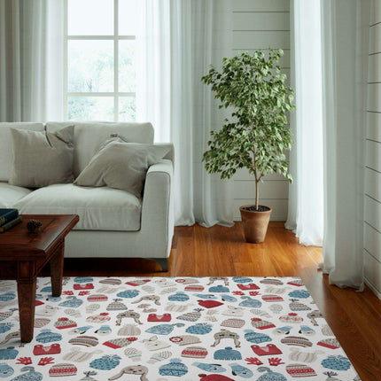 Cozy Elegance: Customizable Winter Wonderland Luxury Rug Collection - Très Elite
