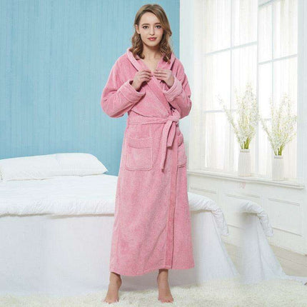 Cozy Elegance Unisex Cotton Hooded Kimono Robe for Winter - Très Elite