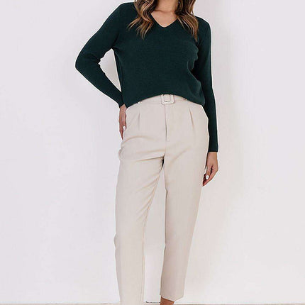 Cozy Heart-Embellished Knit Jumper - Très Elite