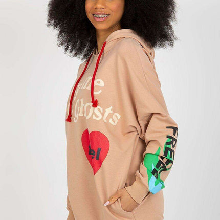 Cozy Hooded Cotton Sweatshirt - Très Elite