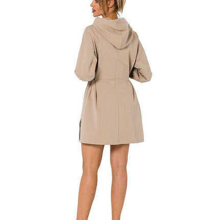 Cozy Hooded Mini Dress Tunic - Très Elite