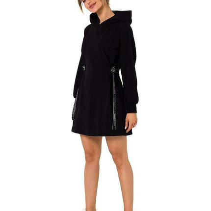 Cozy Hooded Mini Dress Tunic - Très Elite