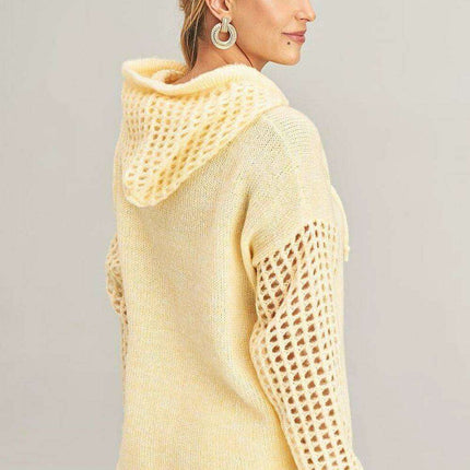 Cozy Hooded Sweater - Très Elite