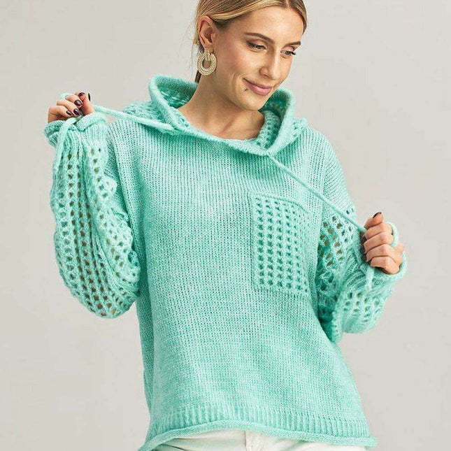 Cozy Hooded Sweater - Très Elite