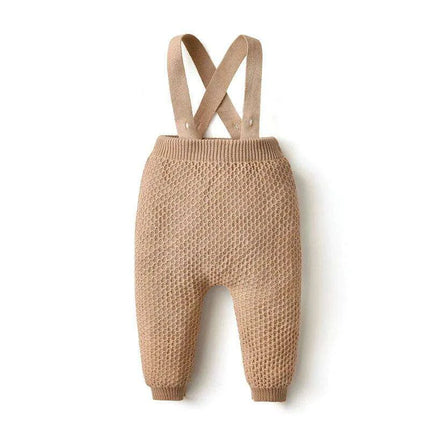 Cozy Kids' Wool Blend Sweater Ensemble - Stylish Cardigan and Cotton Trousers for Year-Round Comfort - Très Elite