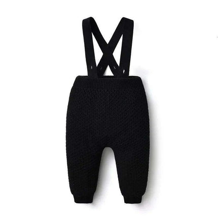 Cozy Kids' Wool Blend Sweater Ensemble - Stylish Cardigan and Cotton Trousers for Year-Round Comfort - Très Elite