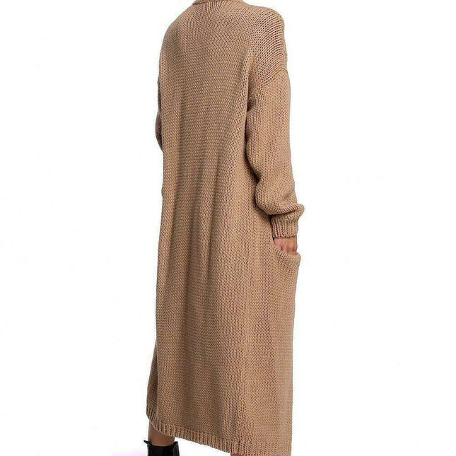 Cozy Knit Cardigan with Convenient Pockets