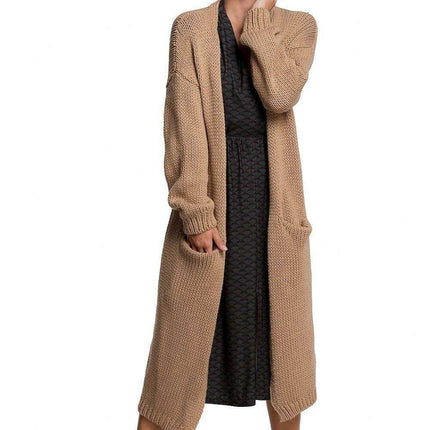 Cozy Knit Cardigan with Convenient Pockets - Très Elite