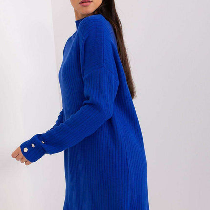 Cozy Knit Oversized Casual Dress - Très Elite