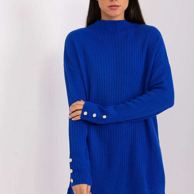 Cozy Knit Oversized Casual Dress - Très Elite