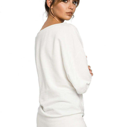 Cozy Luxe Ribbed Oversized Sweatshirt - Très Elite