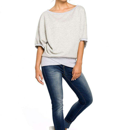 Cozy Luxe Ribbed Oversized Sweatshirt - Très Elite