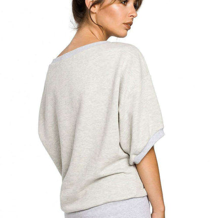 Cozy Luxe Ribbed Oversized Sweatshirt - Très Elite