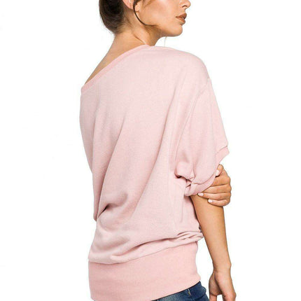 Cozy Luxe Ribbed Oversized Sweatshirt - Très Elite