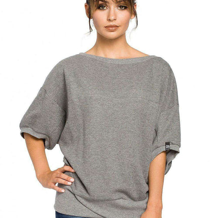 Cozy Luxe Ribbed Oversized Sweatshirt - Très Elite