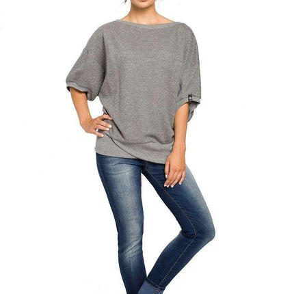 Cozy Luxe Ribbed Oversized Sweatshirt - Très Elite