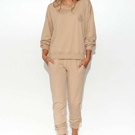 Cozy Macadamia Sweatshirt Set - Très Elite