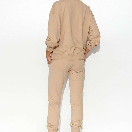 Cozy Macadamia Sweatshirt Set - Très Elite