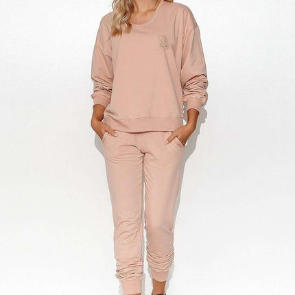 Cozy Macadamia Sweatshirt Set - Très Elite