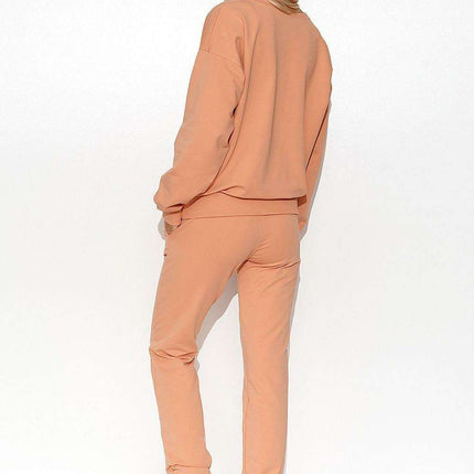 Cozy Macadamia Sweatshirt Set - Très Elite