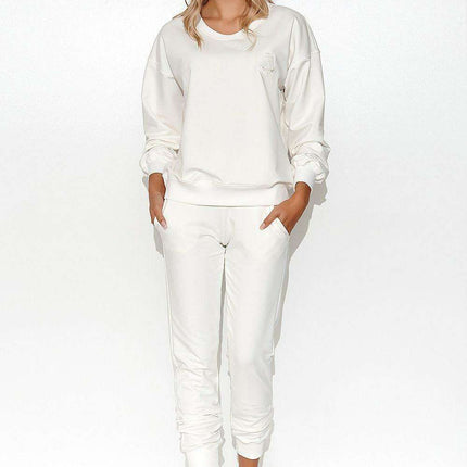 Cozy Macadamia Sweatshirt Set - Très Elite