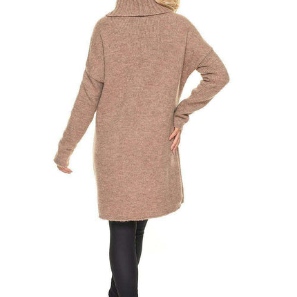 Cozy Maternity Knit Sweater with Stylish Peekaboo Design for Nursing - Très Elite