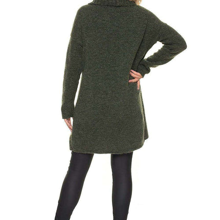 Cozy Maternity Knit Sweater with Stylish Peekaboo Design for Nursing - Très Elite