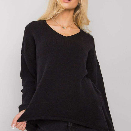 Cozy Oversized Light Grey Knit Sweater - Très Elite