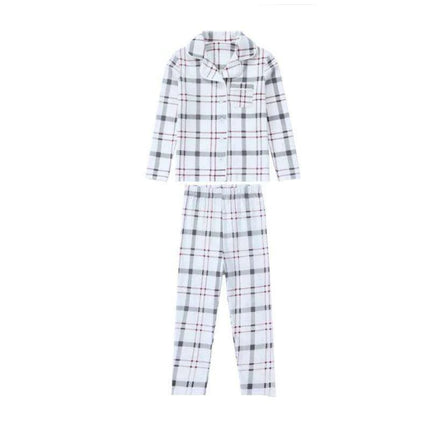 Cozy Plaid Family Matching Romper Set for Kids – Comfortable Cotton Sleepwear - Très Elite