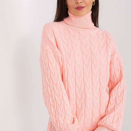 Cozy Plaid Turtleneck Sweater