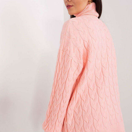 Cozy Plaid Turtleneck Sweater - Très Elite