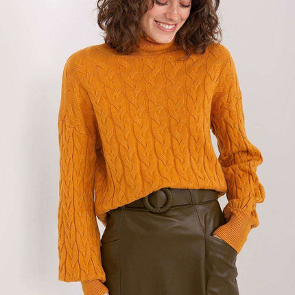 Cozy Plaid Turtleneck Sweater