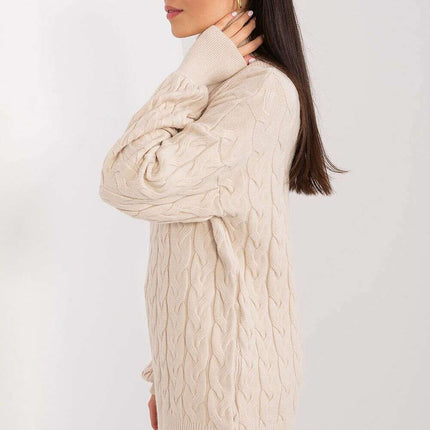 Cozy Plaid Turtleneck Sweater - Très Elite