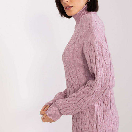 Cozy Plaid Turtleneck Sweater - Très Elite