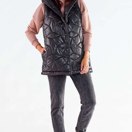 Cozy Quilted Hooded Vest - Autumn Must-Have in Dual Shades - Très Elite