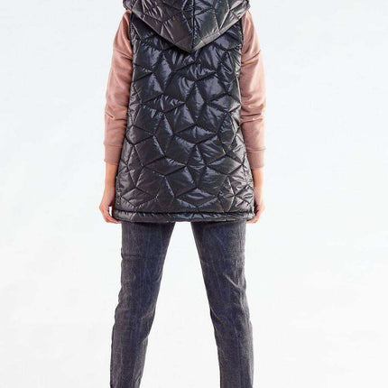 Cozy Quilted Hooded Vest - Autumn Must-Have in Dual Shades - Très Elite