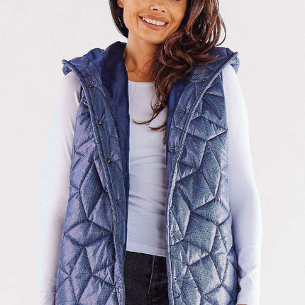 Cozy Quilted Hooded Vest - Autumn Must-Have in Dual Shades - Très Elite