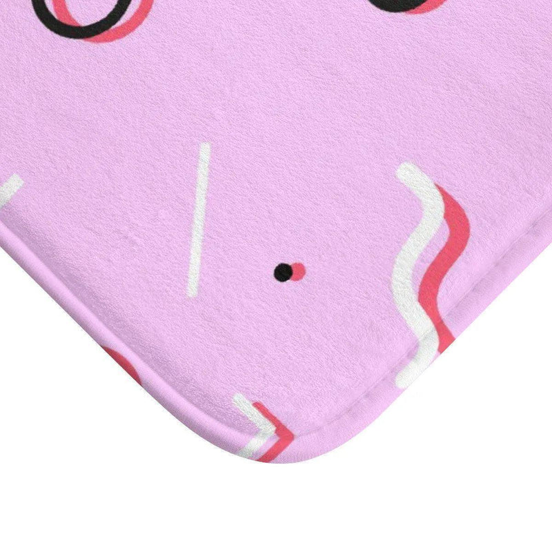 Cozy Retro Memory Foam Kids Bath Mat - Très Elite