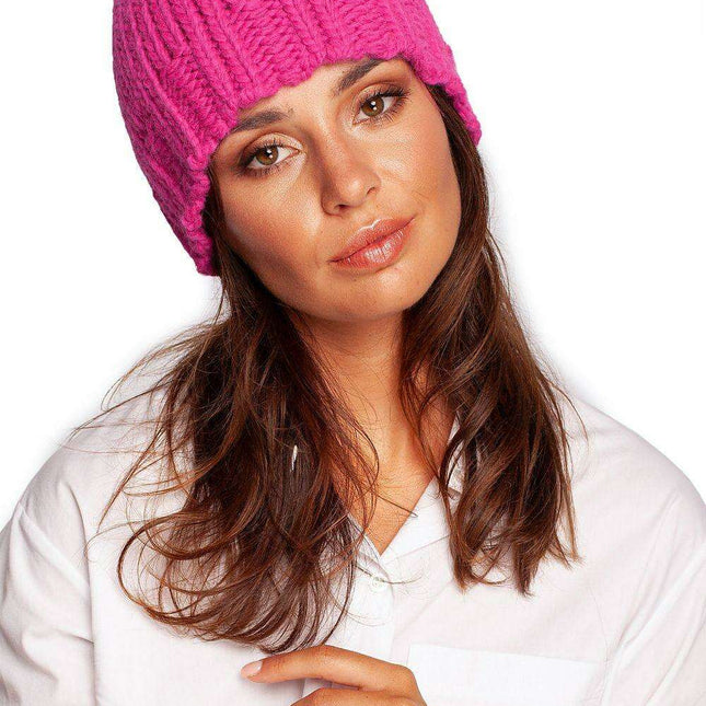 Cozy Ribbed Knit Beanie for Winter Warmth