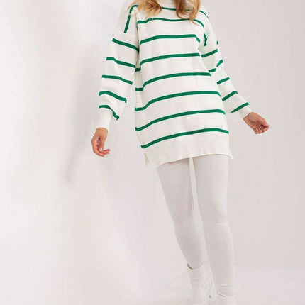 Cozy Striped Long Sleeve Jumper for Stylish Versatility