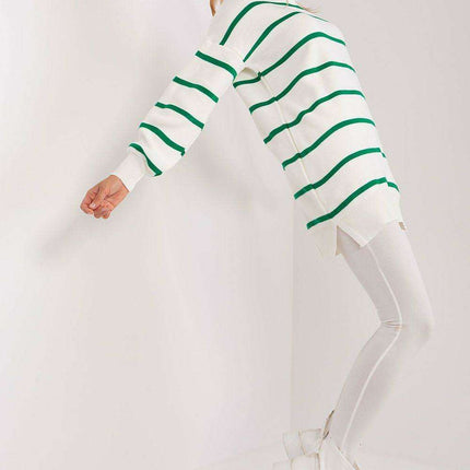 Cozy Striped Long Sleeve Jumper for Stylish Versatility - Très Elite