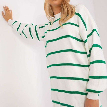 Cozy Striped Long Sleeve Jumper for Stylish Versatility - Très Elite