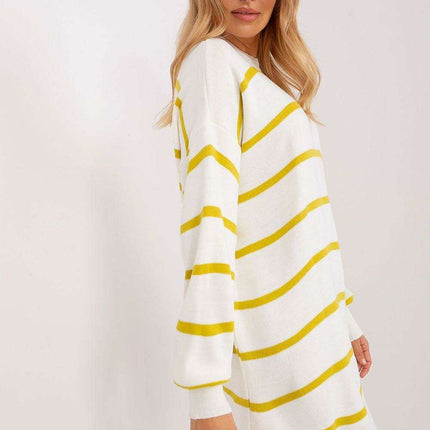 Cozy Striped Long Sleeve Jumper for Stylish Versatility - Très Elite