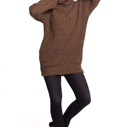 Cozy Turtleneck Sweater with Oversized Fit - Très Elite